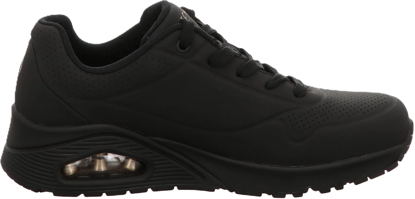 Skechers® Uno Sneaker "Stand On Air", DäMpfend, Weite G, FüR Damen, Schwarz, 41