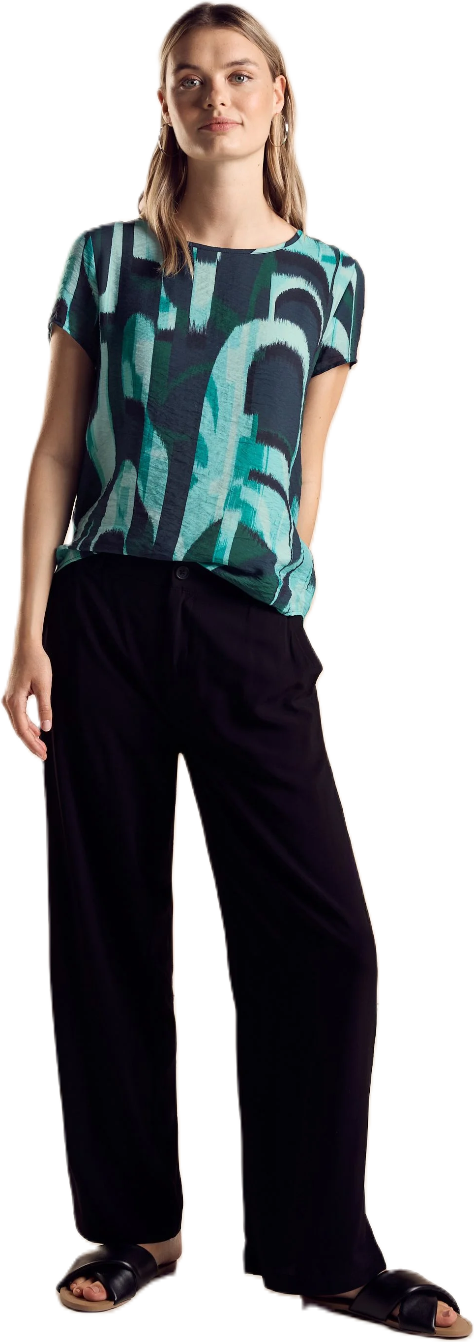 Street One Shirtbluse, ReißVerschluss, FüR Damen, GrüN, 36