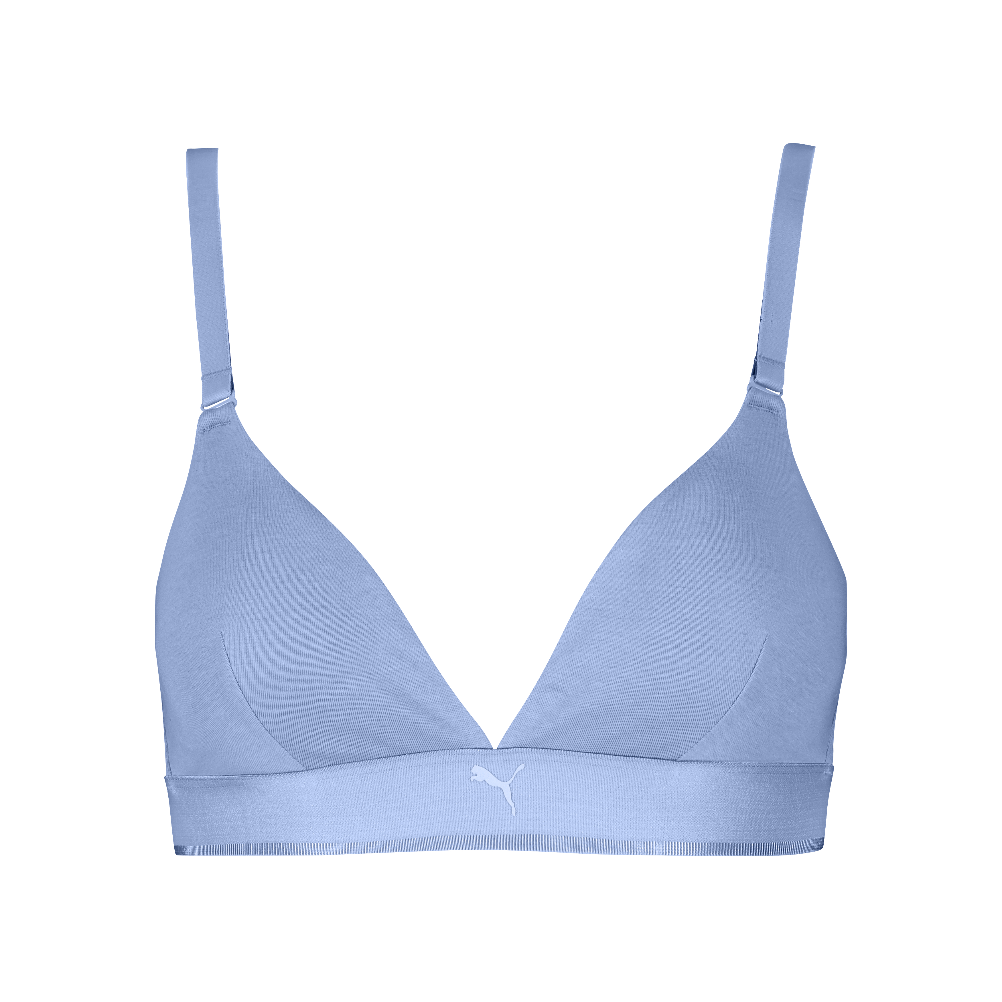 Puma® Bralette Everyday, Schmale TräGer, FüR Damen, Blau, L