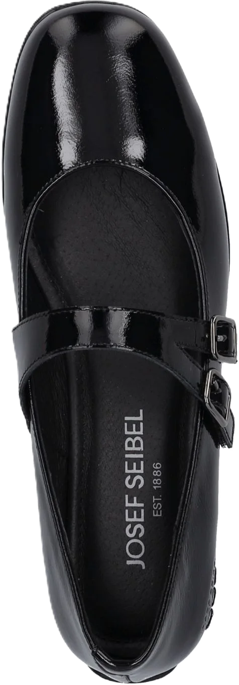 Seibel Riemchen-Ballerinas "Fenja 35", Leder, Blockabsatz, FüR Damen, Schwarz, 38