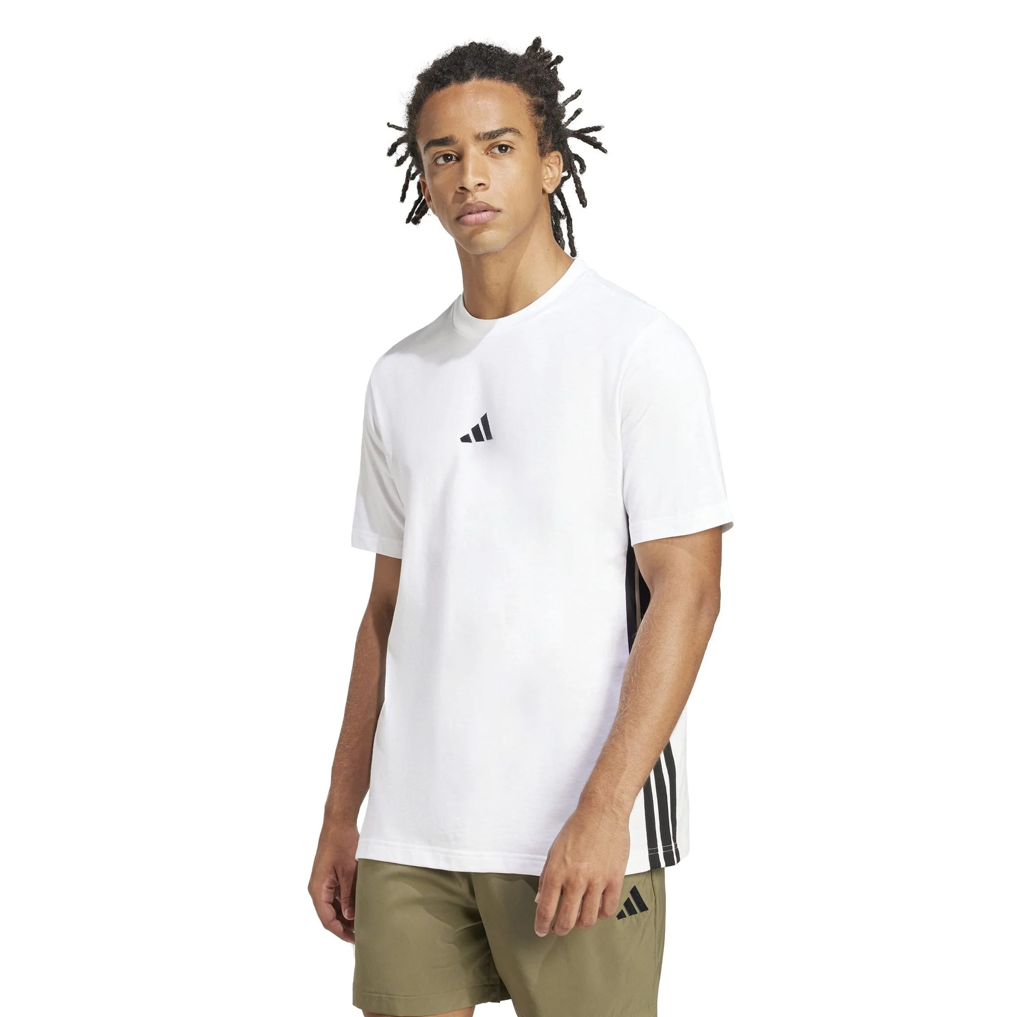 Adidas Essentials T-Shirt, Baumwolle, FüR Herren, Weiß, S