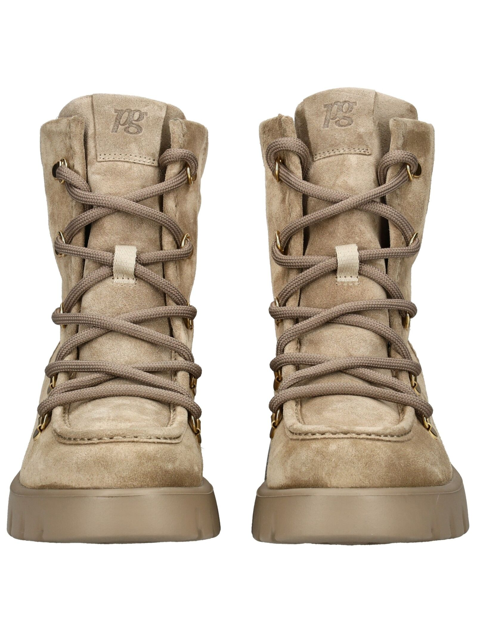 Paul Green Veloursleder Stiefelette, Beige, 40