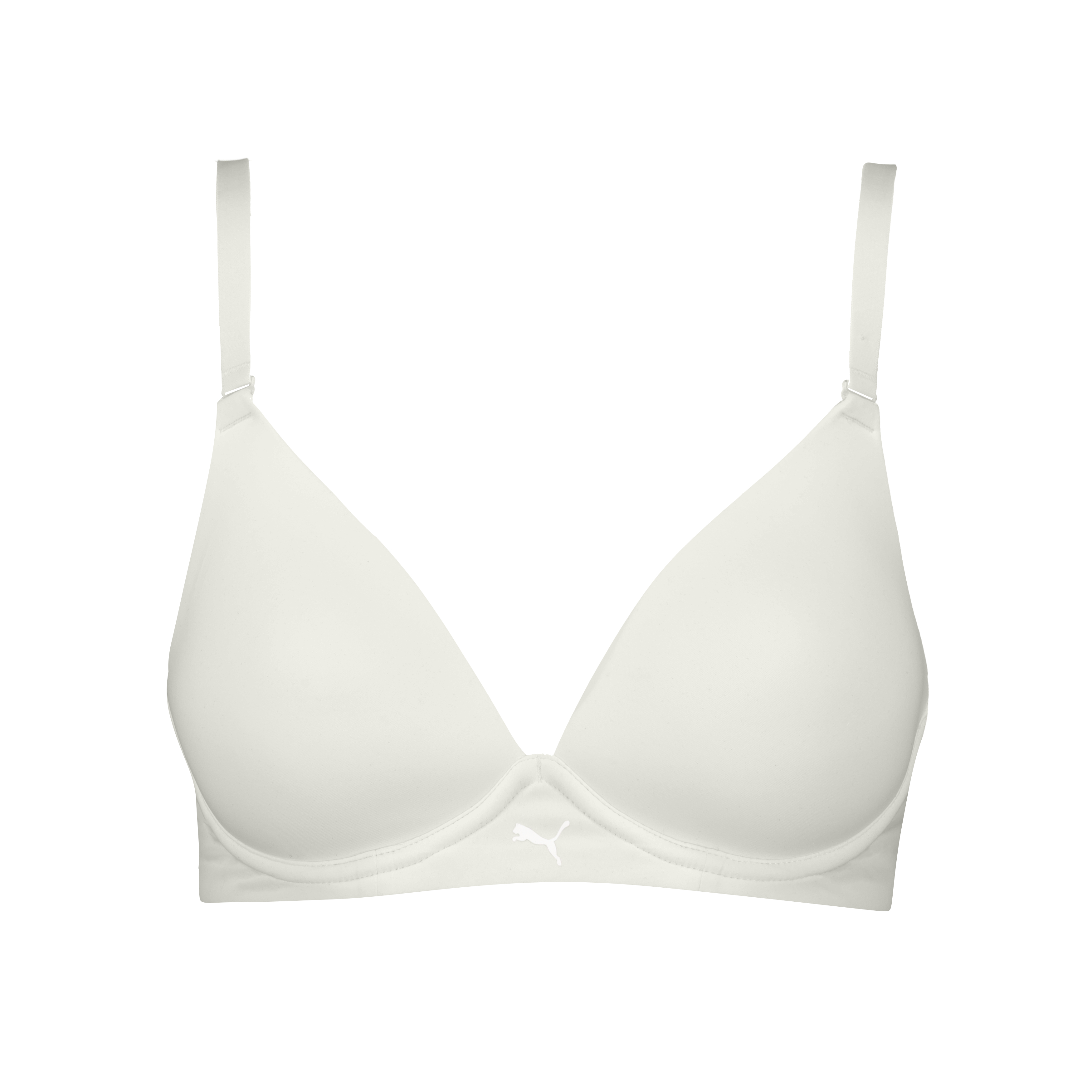 Puma® BüGel-Bh Everyday, Verstellbare TräGer, FüR Damen, Weiß, 80 E