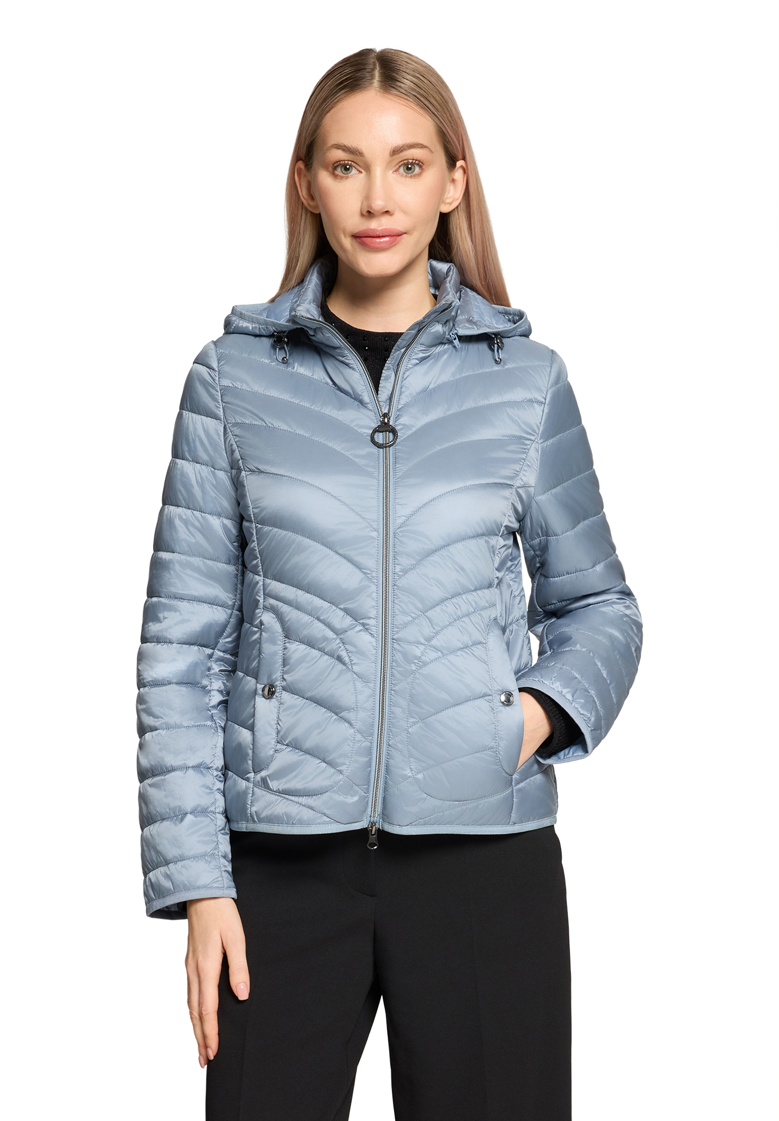 Betty Barclay 70121535_Jacke Watt, 8380 Faded Blue, 38, Blau, 38