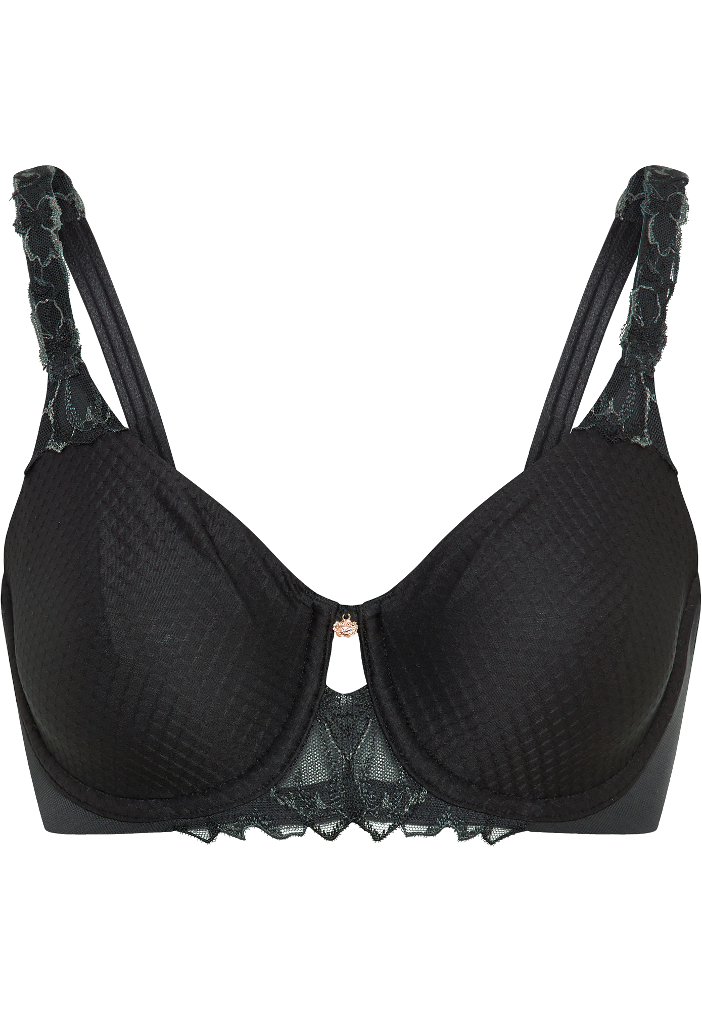 Triumph BüGel-Bh Wild Azalea, AnhäNger, FüR Damen, Schwarz, 75 E