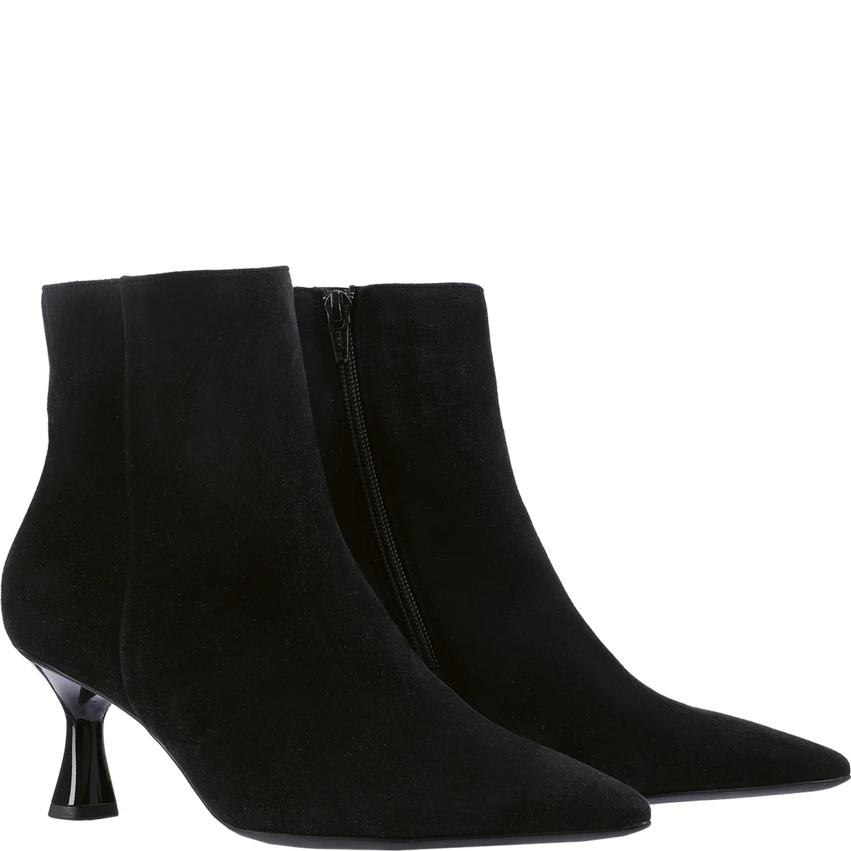 HōGl Ankle Boots, Leder, FüR Damen, Schwarz, 4