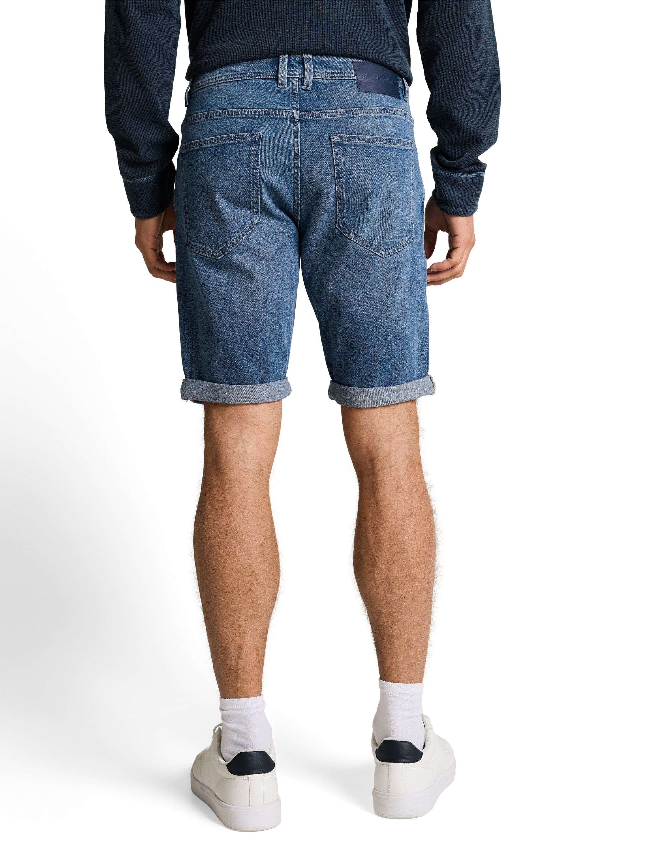 Tom Tailor Jeans-Bermudas, 5-Pocket, FüR Herren, Blau, 33