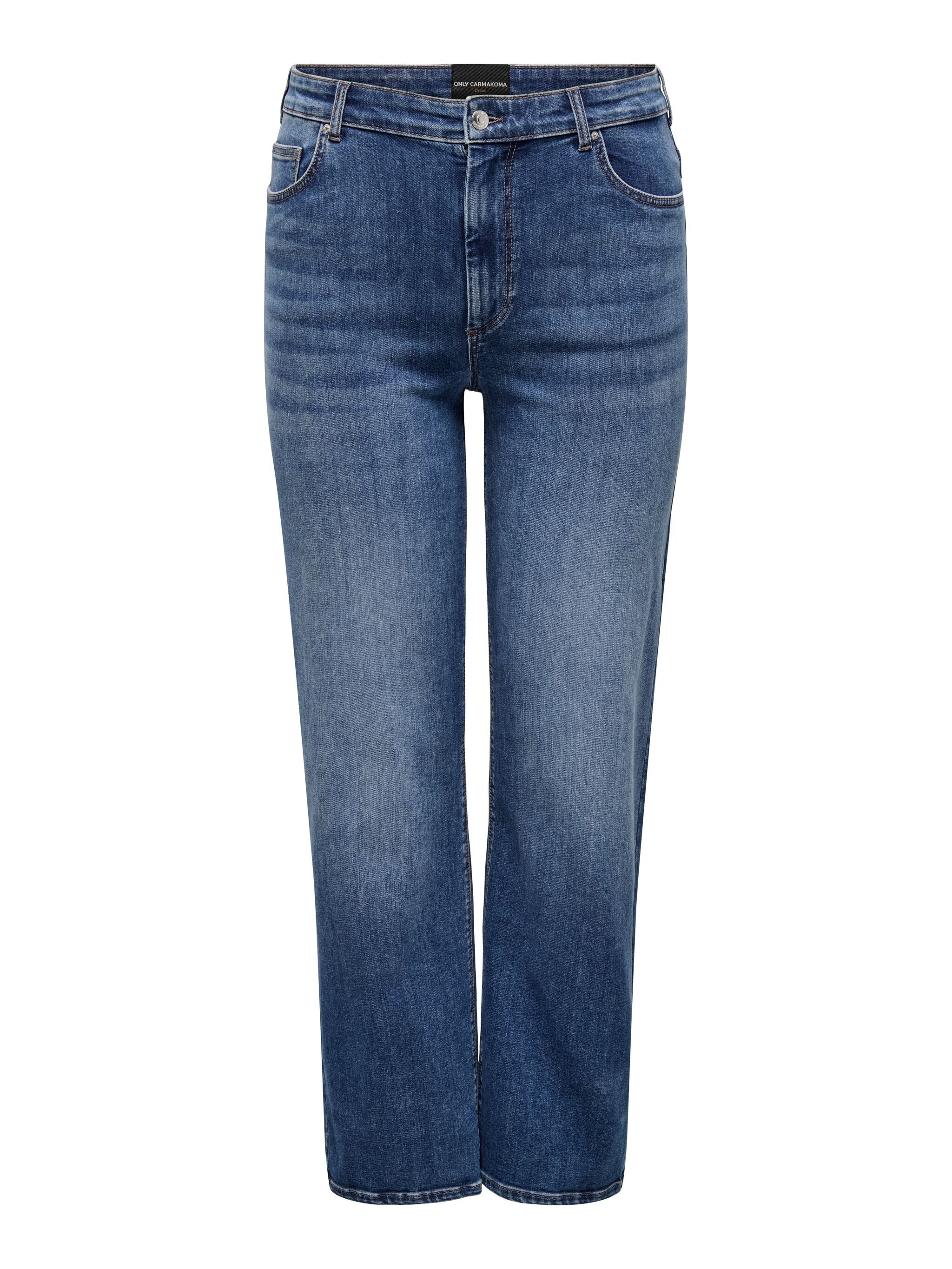 Only Carmakoma Jeanshose, 5-Pocket, FüR Damen, Blau, 44/32
