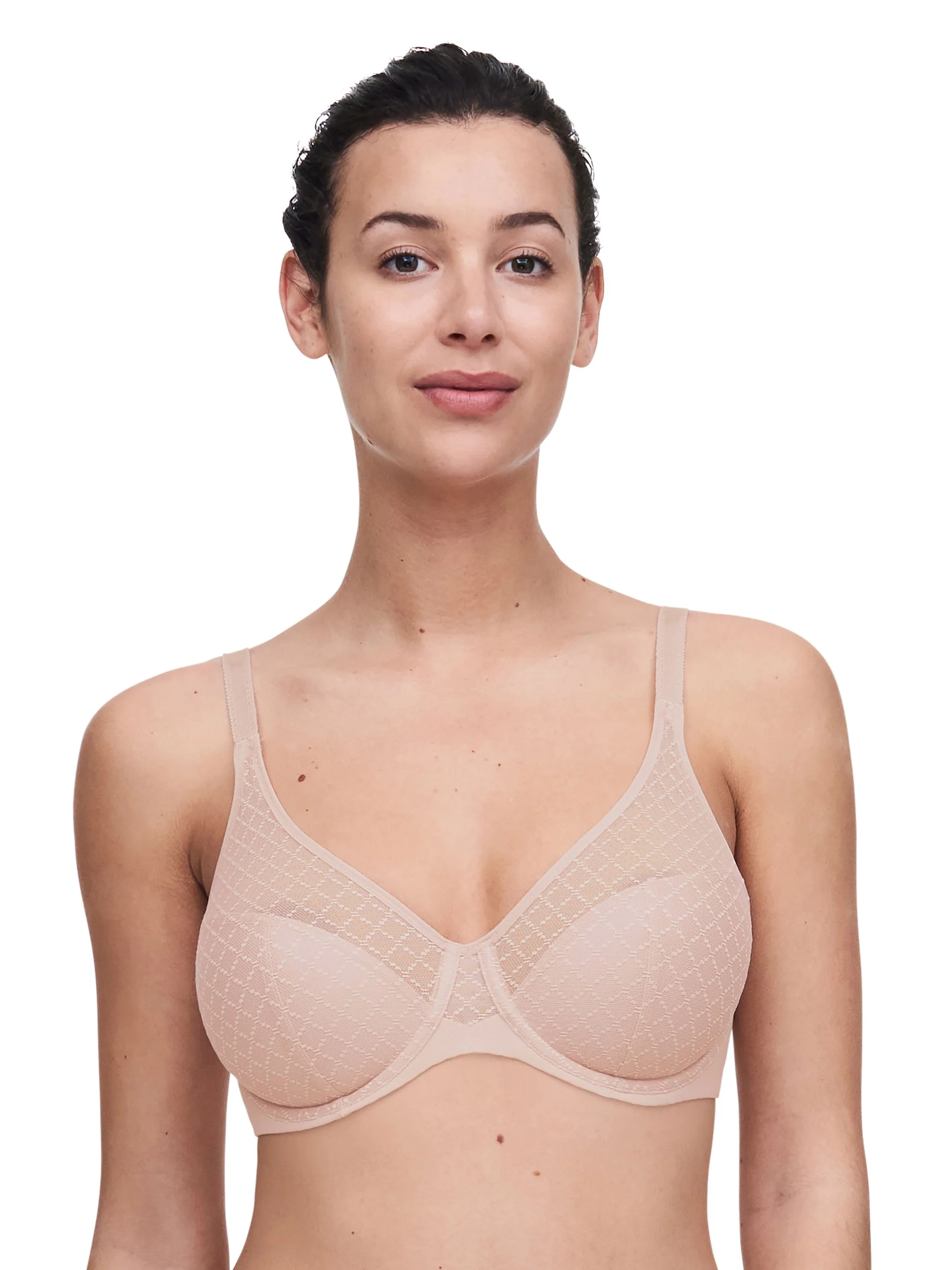 Chantelle Norah Chic BüGel-Bh, Schmale TräGer, FüR Damen, Pink, 80E
