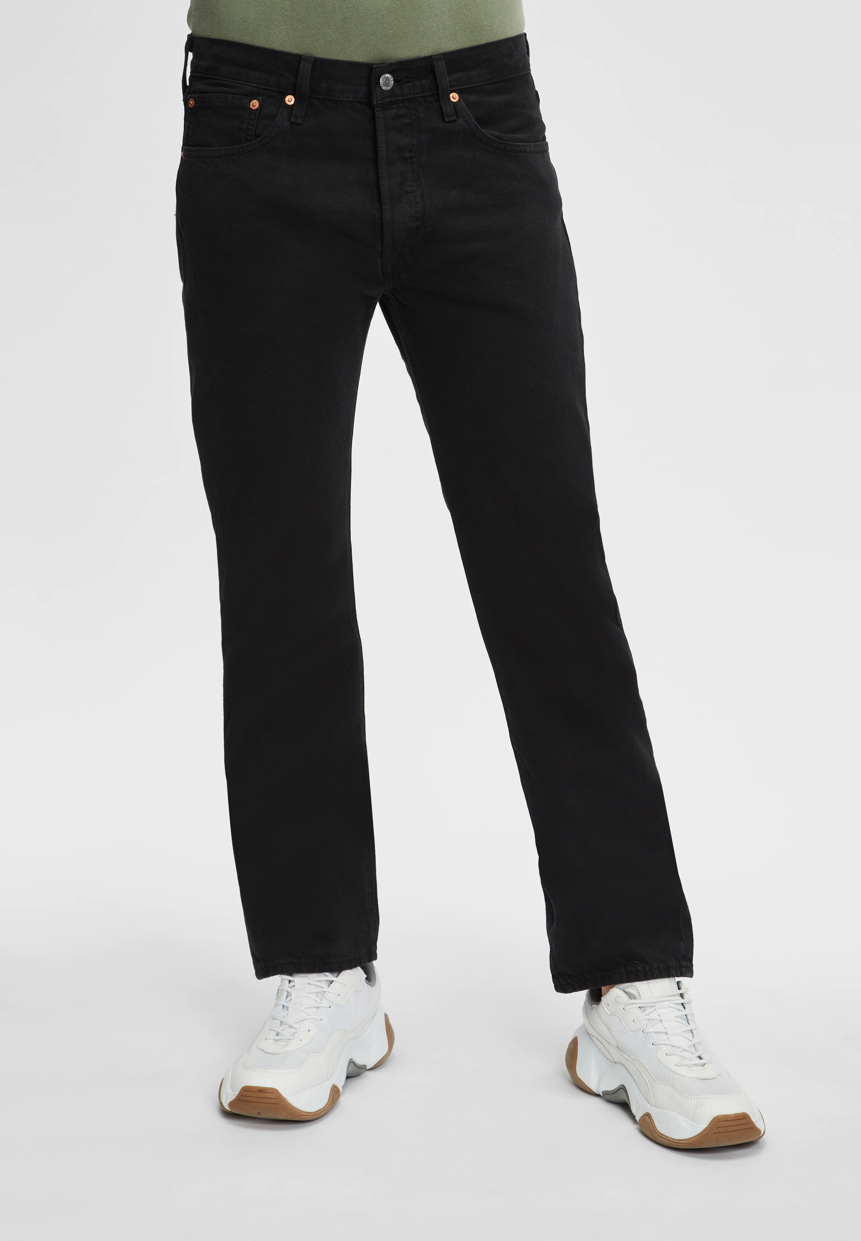 Levi's® 501® Jeans, Regular-Fit, FüR Herren, Schwarz, 34/32