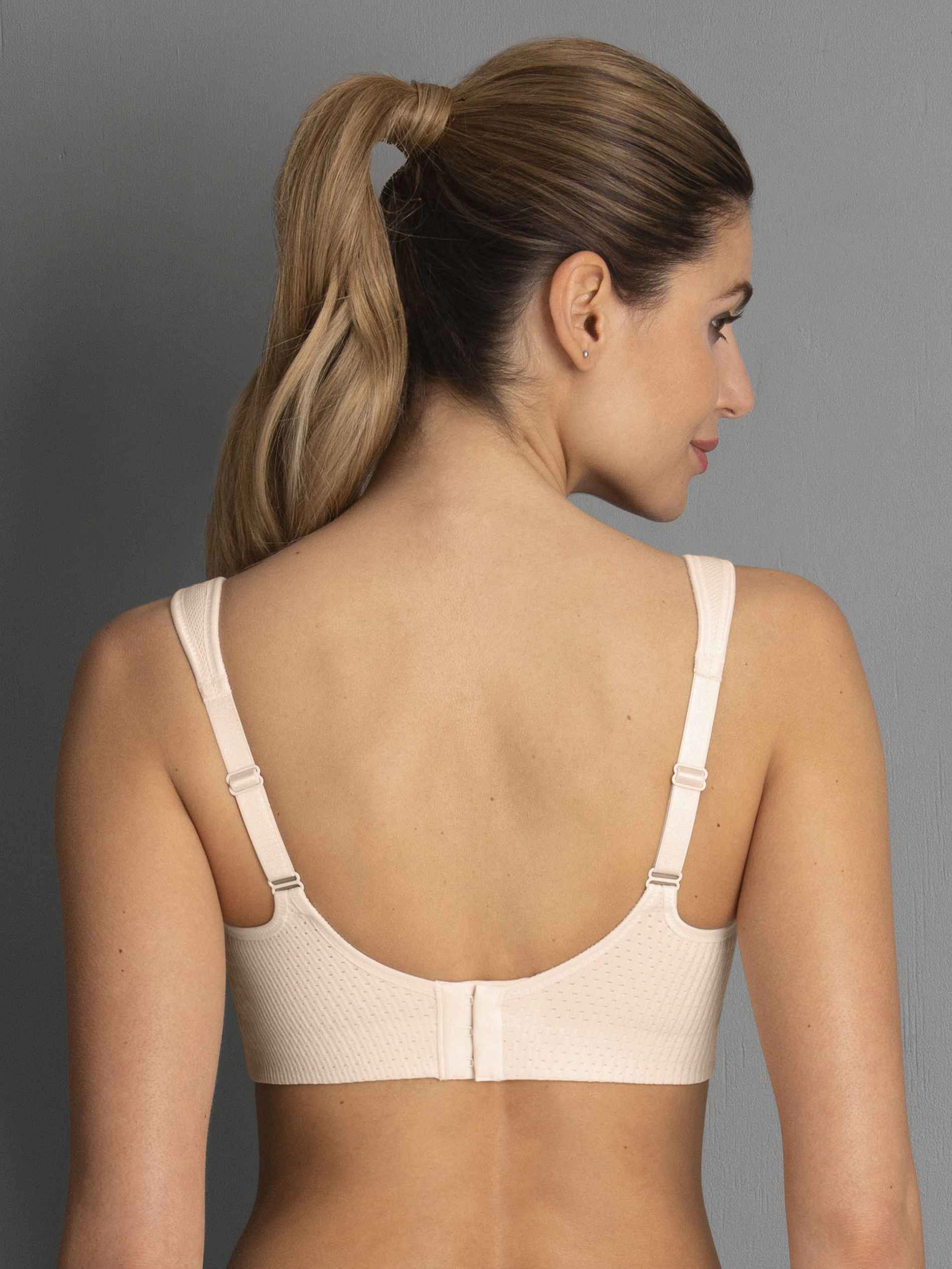 Anita Air Control Deltapad Sport-Bh, Doppellagig, KomfortträGer, FüR Damen, Orange, 65D
