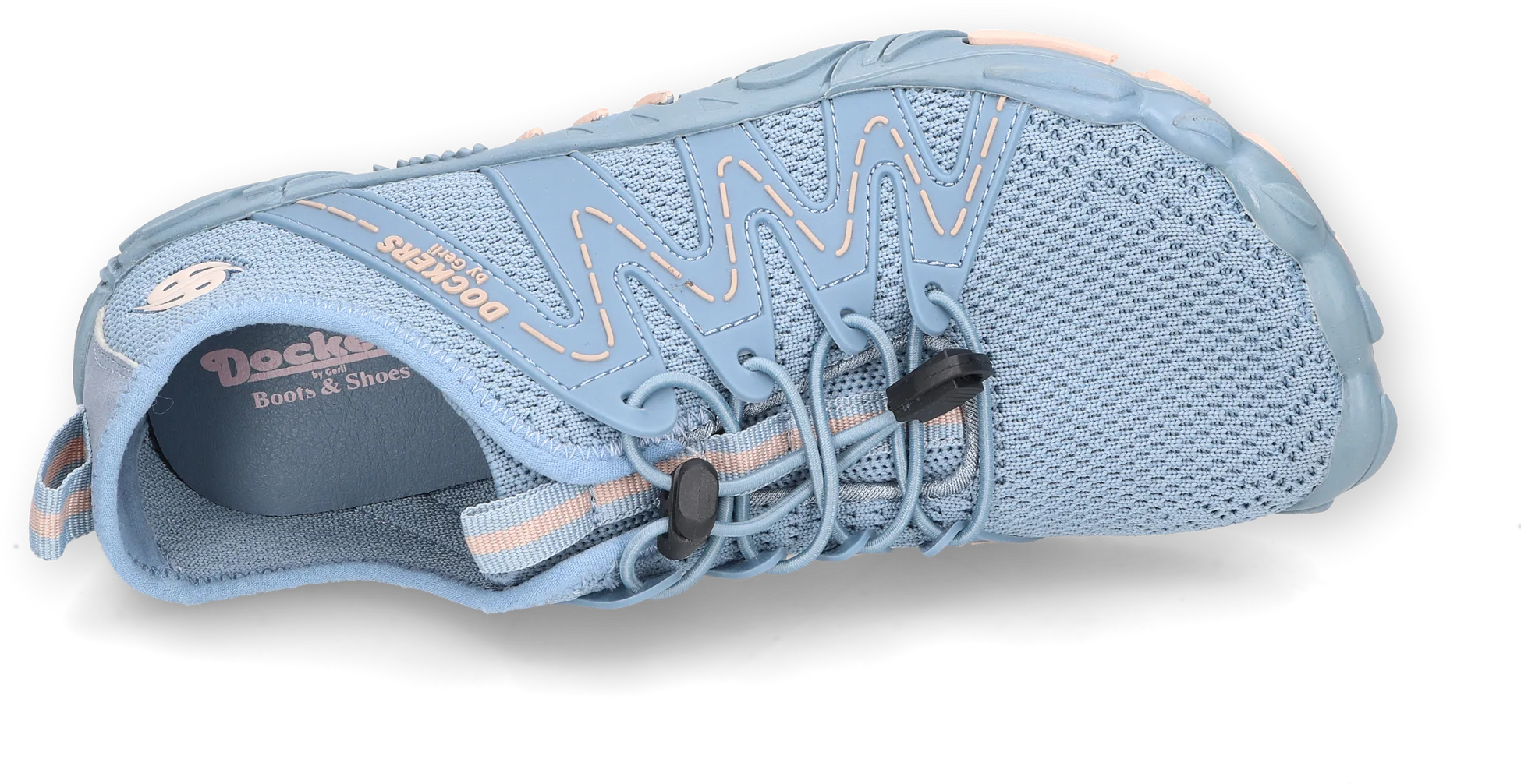 Dockers® by Gerli BarfußSchuhe, GummizugschnüRung, Wasserdicht, FüR Damen, Blau, 41