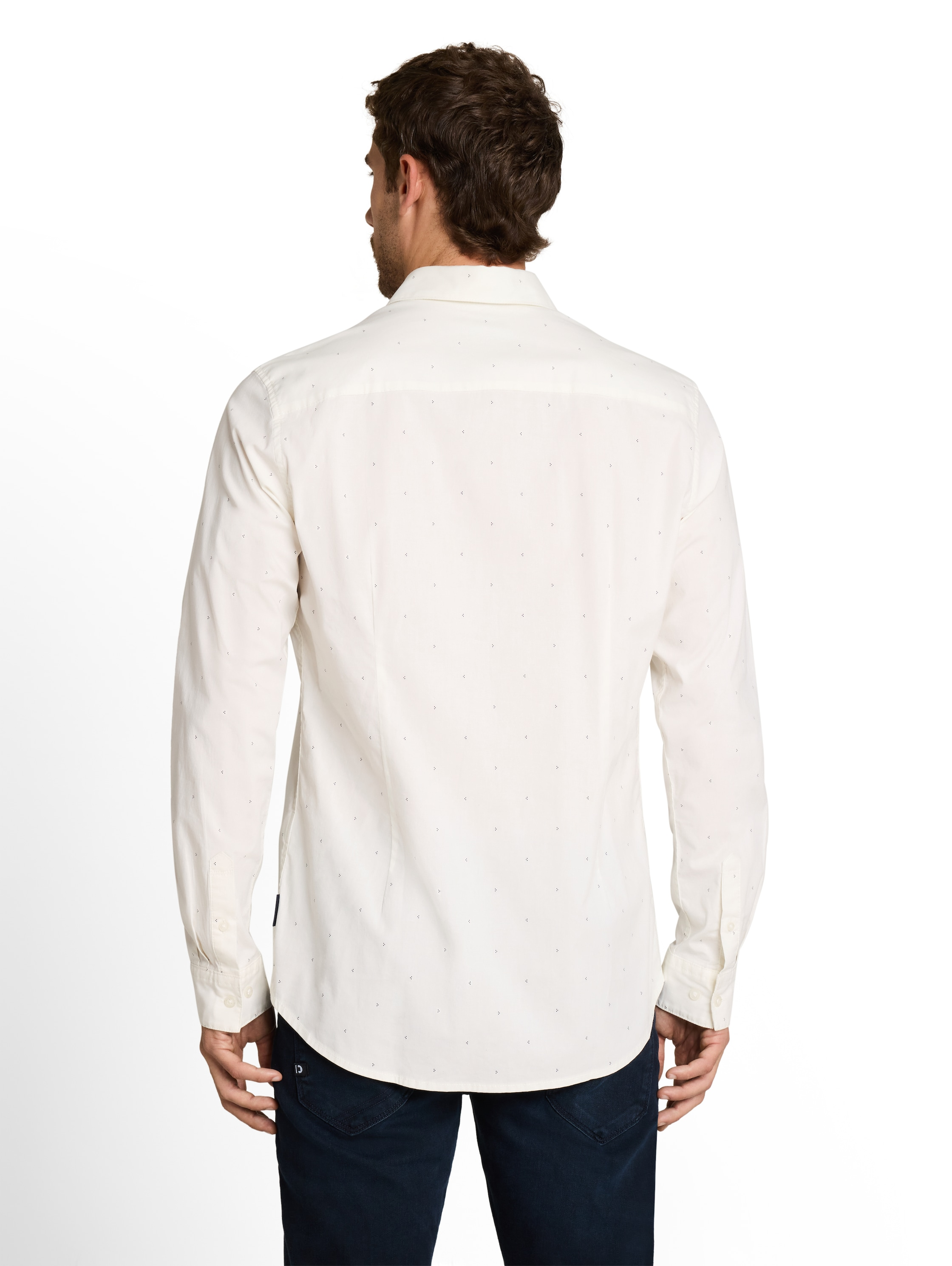 Tom Tailor Freizeithemd, Slim-Fit, Langarm, Kent-Kragen, FüR Herren, Weiß, L