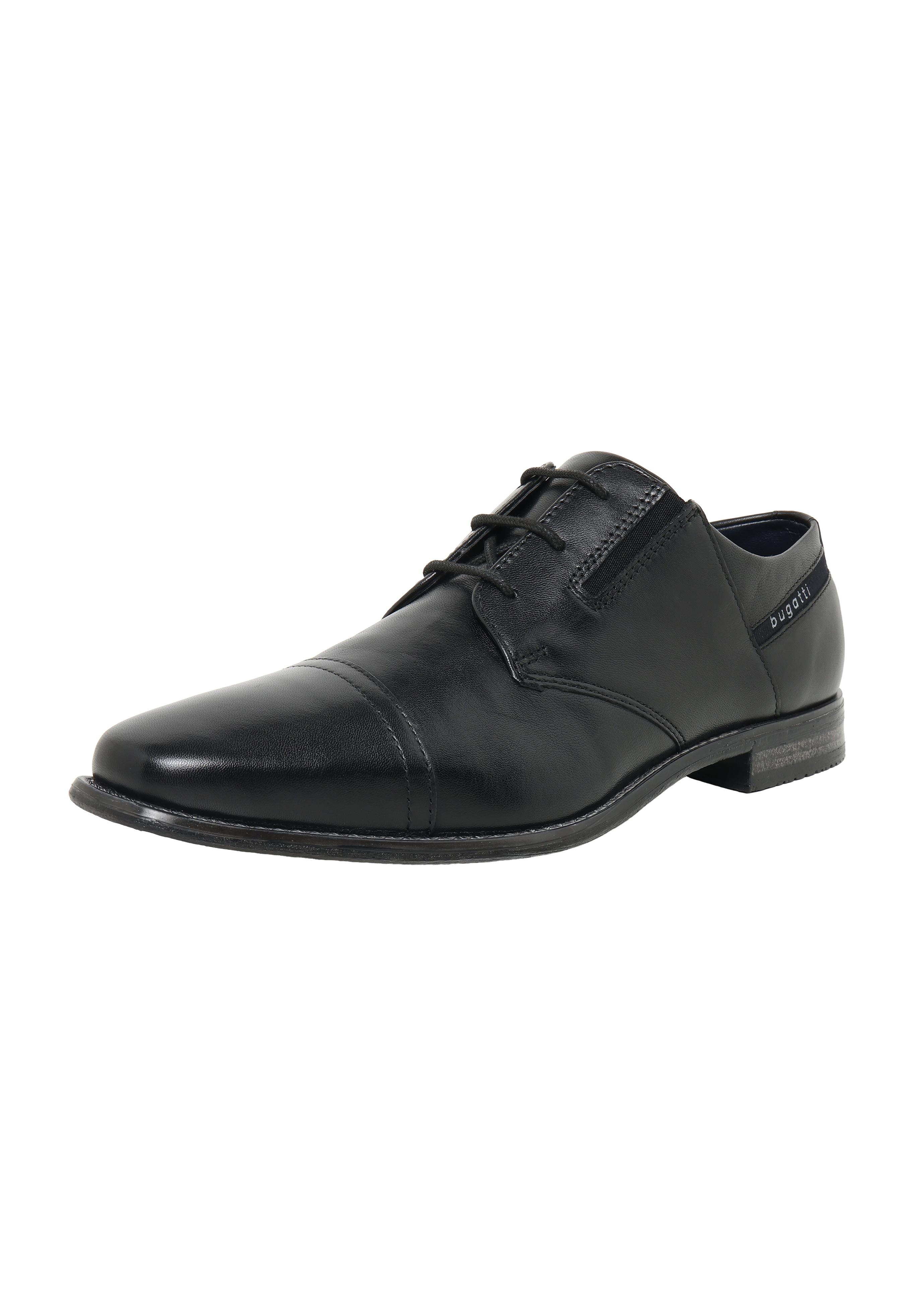 Bugatti Halbschuhe, Leder, FüR Herren, Schwarz, 42