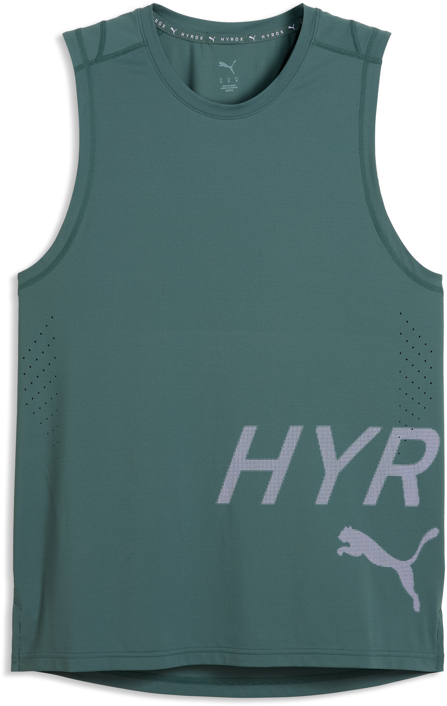 Puma® Tanktop Hyrox Pwrmode, Rundhals, FüR Herren, GrüN, S
