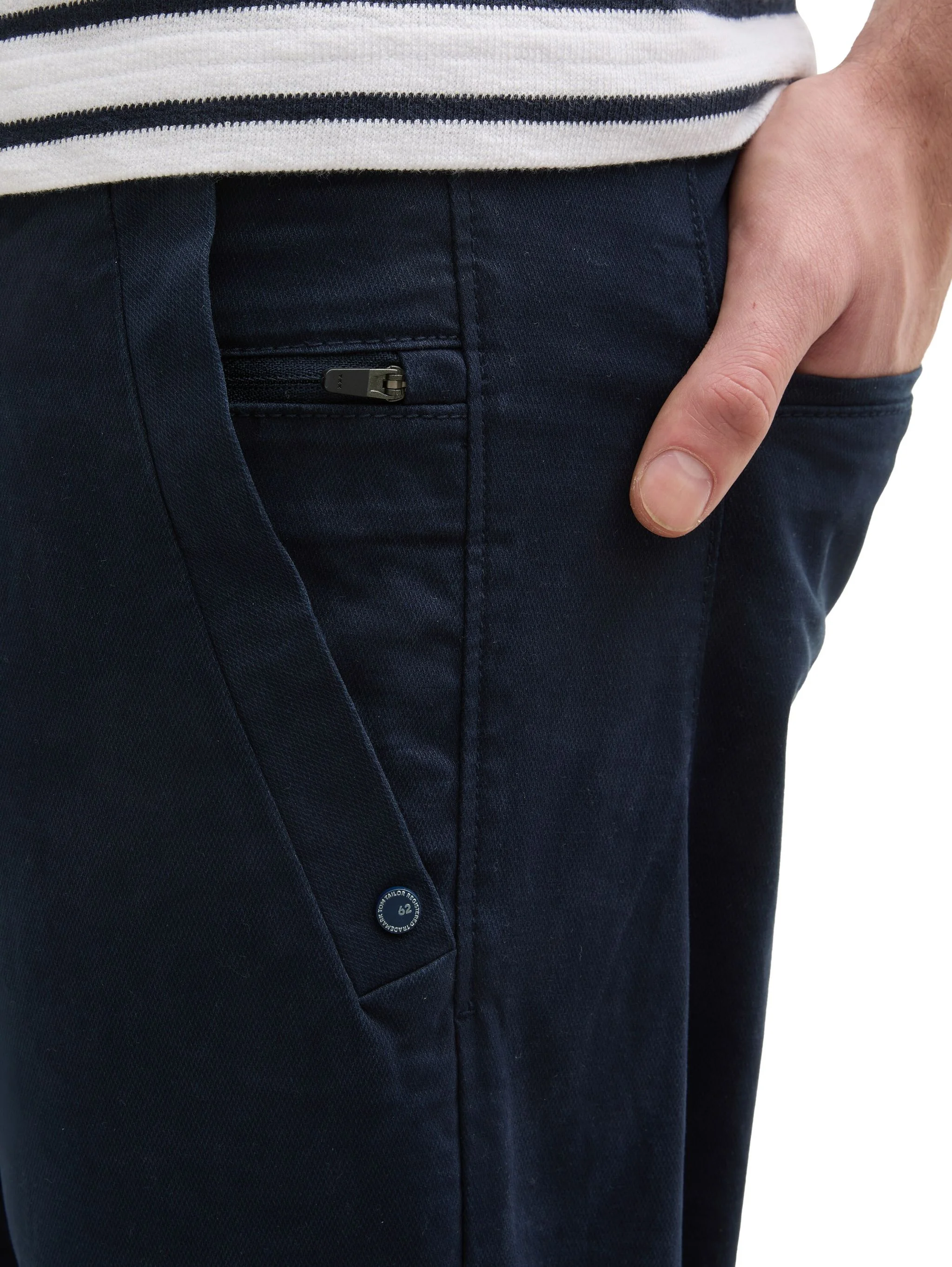 Tom Tailor Chino-Hose, 5-Pocket, FüR Herren, Blau, 34/32