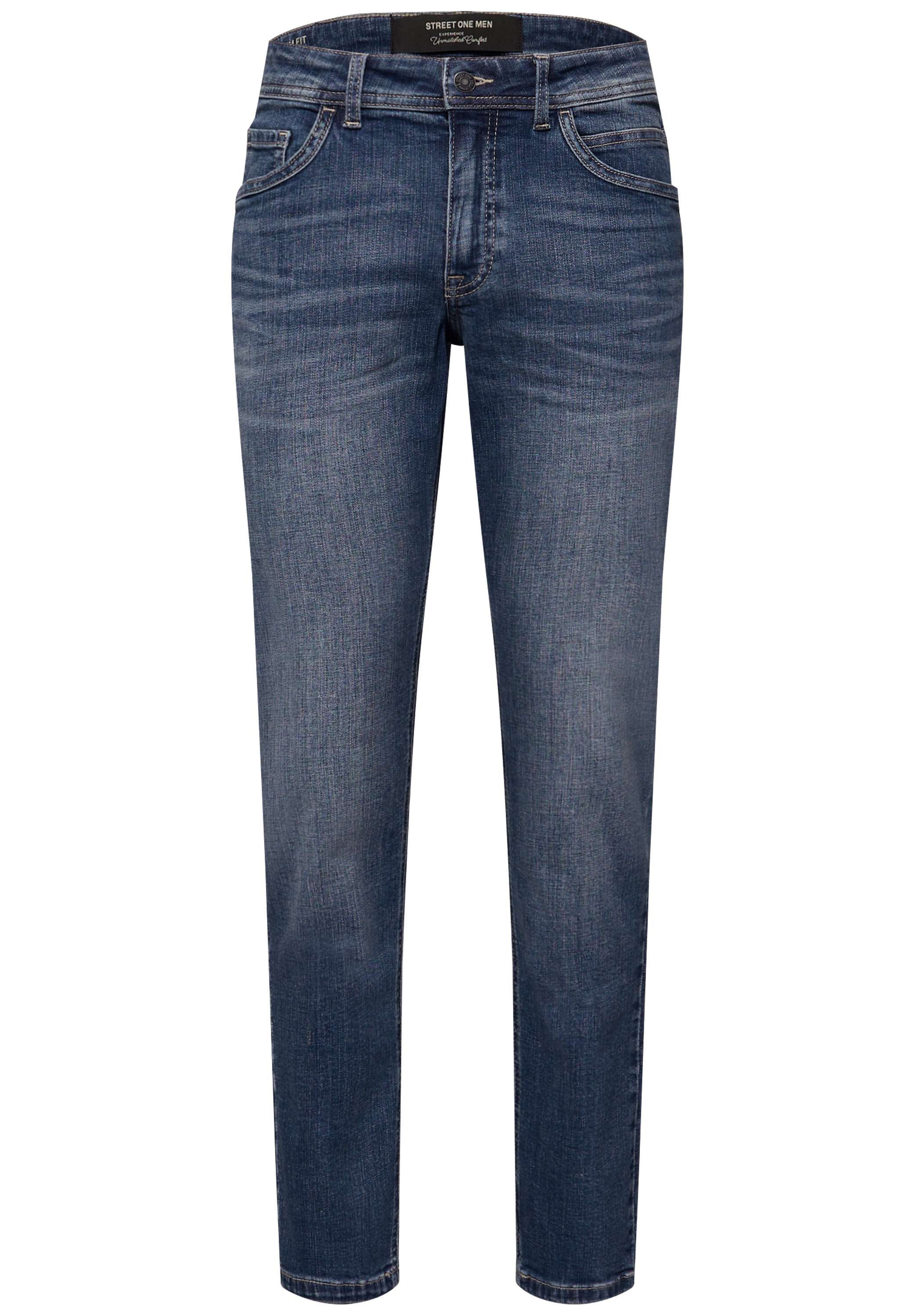 Street One Men Jeanshose, 5-Pocket, FüR Herren, Blau, 33/32