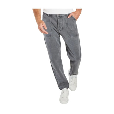 Image of Trousers Cuisse de Grenouille , Gray , Heren