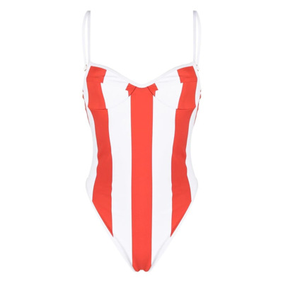 Image of One-piece Rowen Rose , Red , Dames