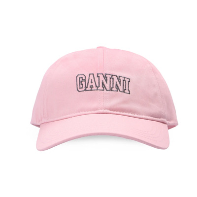 Image of Baseballpet Ganni , Pink , Dames