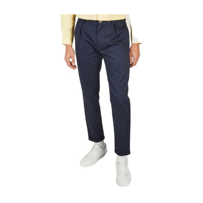 Image of Trousers Noyoco , Blue , Heren