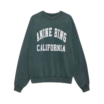 Image of Sweatshirts Anine Bing , Green , Dames