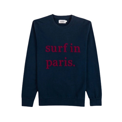 Image of Sweatshirt Cuisse de Grenouille , Blue , Heren