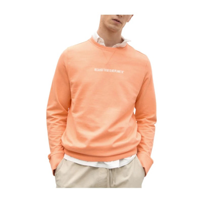 Image of Sweatshirt Ecoalf , Orange , Heren