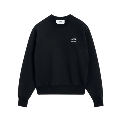 Image of Sweatshirts Ami Paris , Black , Heren