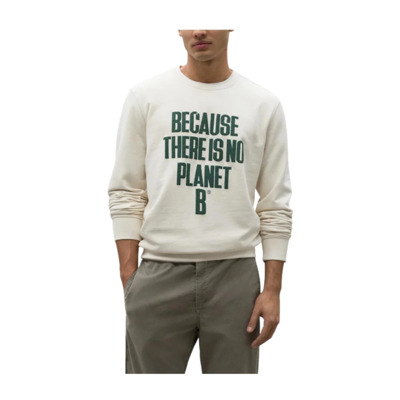 Image of Sweatshirts Ecoalf , White , Heren