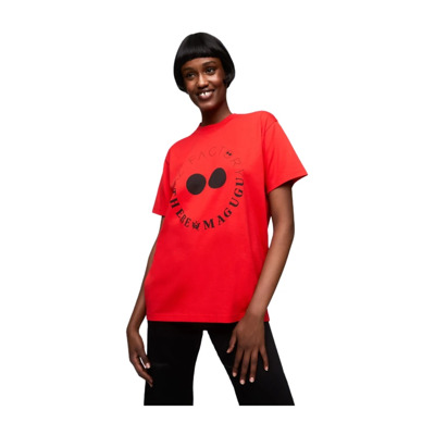 Image of T-shirt AZ Factory , Red , Dames