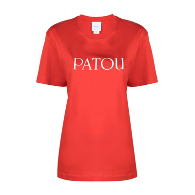 Image of T-Shirts Patou , Red , Dames