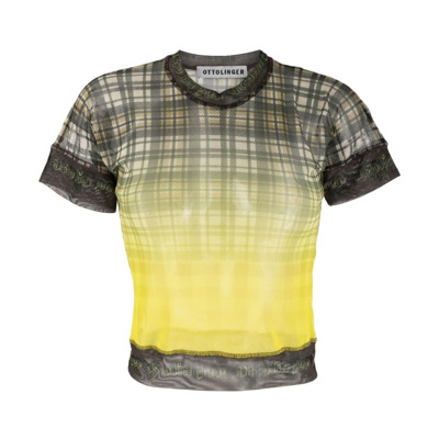 Image of T-Shirts Ottolinger , Yellow , Dames