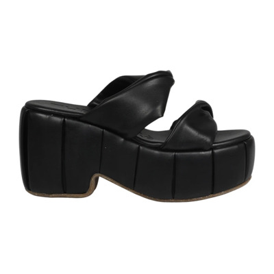 Image of Sandals THEMOIRè , Black , Dames