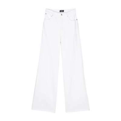 Image of Witte Denim Jeans A.p.c. , White , Dames
