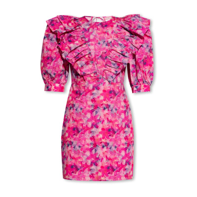 Image of Lisabell jurk met bloemenmotief Custommade , Pink , Dames