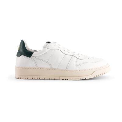 Image of Handgemaakte Ethische Sneakers Wit Groen National Standard , White , Dames