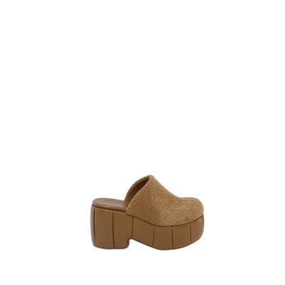Image of Heeled Mules THEMOIRè , Brown , Dames