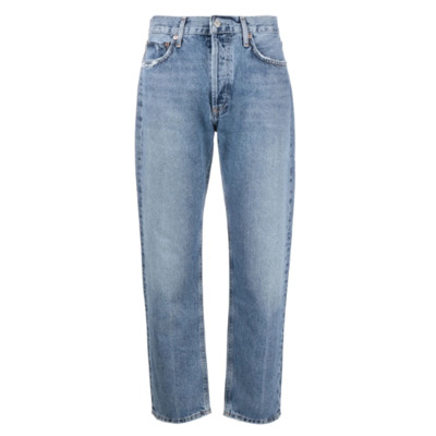 Image of Straight Jeans Agolde , Blue , Dames