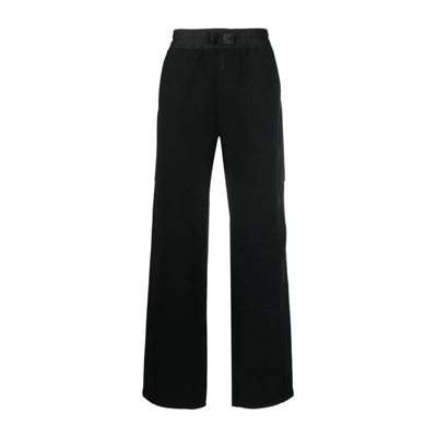 Image of Zwarte broek met rechte pijpen Y-3 , Black , Heren