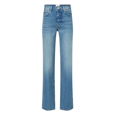 Image of Straight Jeans Anine Bing , Blue , Dames