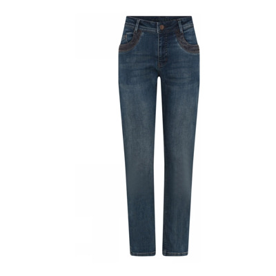 Image of Straight Jeans C.Ro , Blue , Dames