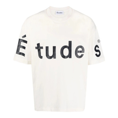 Image of Spirit Big Logo T-shirt Études , White , Heren