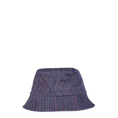 Image of Denim Bucket Hat met Gestikte Klep YMC You Must Create , Blue , Heren