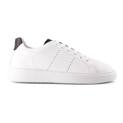 Image of Handgemaakte Ethical Sneakers Wit Zwart National Standard , White , Heren
