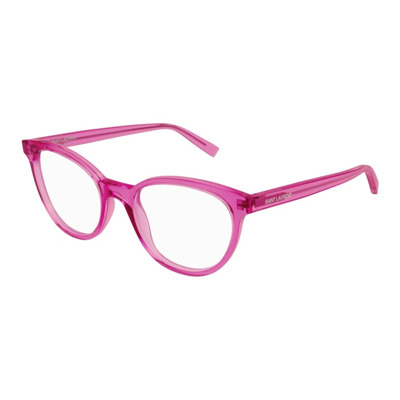 Image of Gerecyclede Acetaat Optische Bril Saint Laurent , Pink , Unisex
