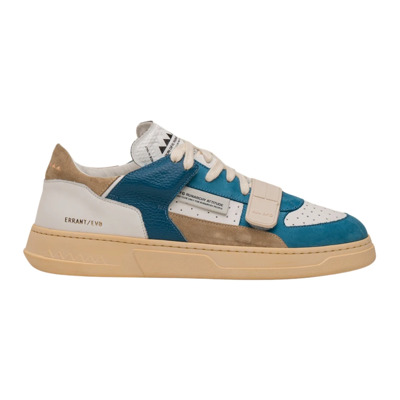 Image of Multicolor Leren Sneakers RUN OF , Blue , Dames