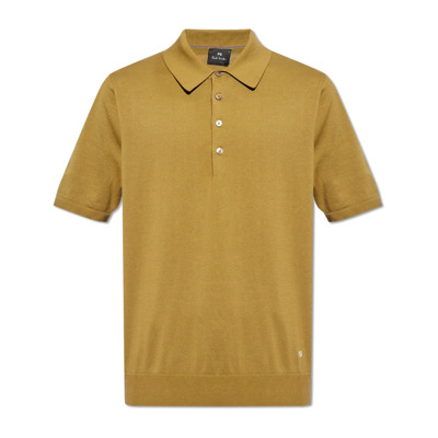 Image of Polo shirt met logo PS By Paul Smith , Green , Heren
