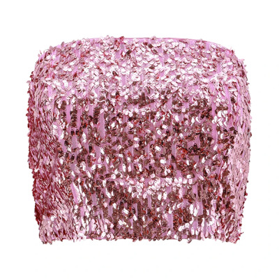 Image of Roze Crop Top met Ritssluiting Rotate Birger Christensen , Pink , Dames