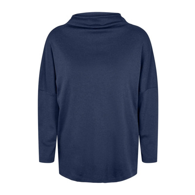 Image of Esther Jersey Blouse Nordic Blue LauRie , Blue , Dames